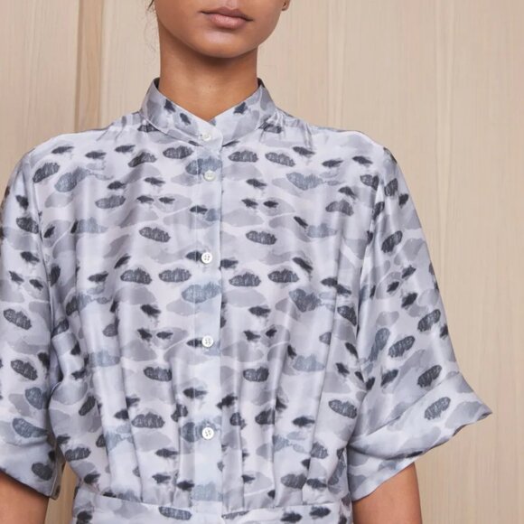 NWOT Officine Generale Luxurious Dress (Italian Silk) - Picture 3 of 12